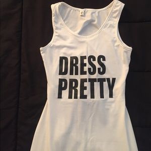Woman's mini dress