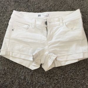 RSQ Malibu white shorts