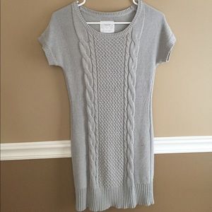 A grey dress