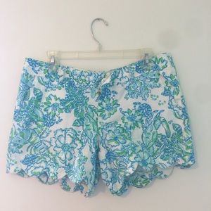 Lilly Pulitzer Crab Scalloped Shorts