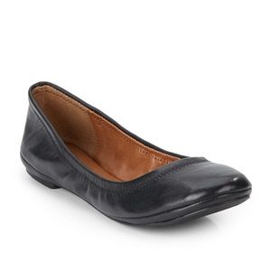 Lucky Brand 'Emmie' Leather Ballet Flats