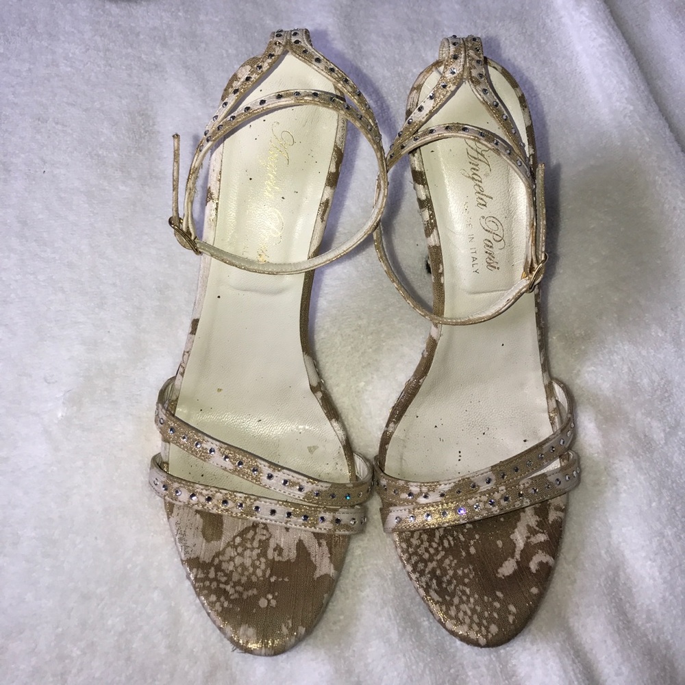 SWAROVSKI Crystals Designer Angela Parsi Heels - Picture 2 of 5
