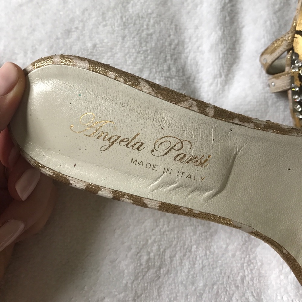 SWAROVSKI Crystals Designer Angela Parsi Heels - Picture 5 of 5