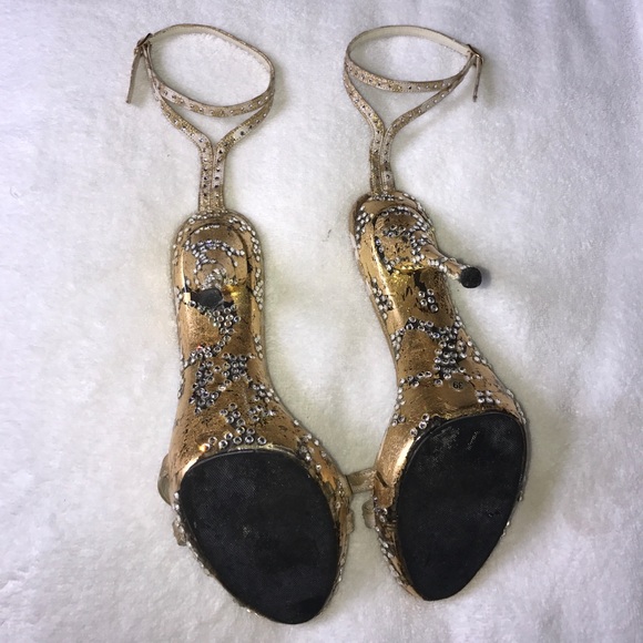 SWAROVSKI Crystals Designer Angela Parsi Heels - Picture 3 of 5