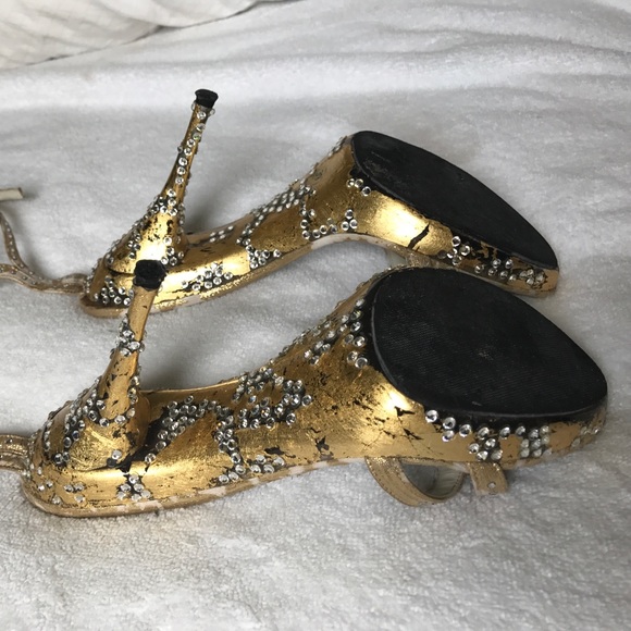 SWAROVSKI Crystals Designer Angela Parsi Heels - Picture 4 of 5