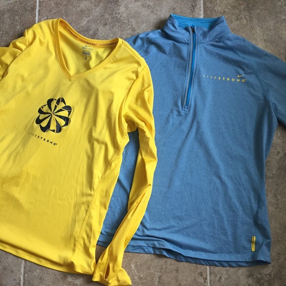 Nike Tops - 2 Nike Livestrong Tops Bundle