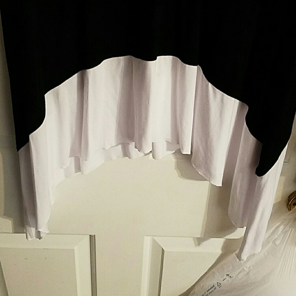 COMFORTABLE COTTON COLOR BLOCK DRESS - Picture 4 of 6