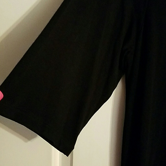 COMFORTABLE COTTON COLOR BLOCK DRESS - Picture 5 of 6