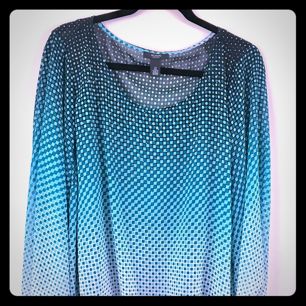 Alfani Teal glam!
