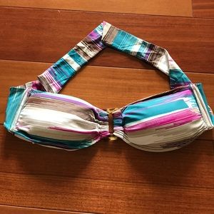 Strapless bikini top