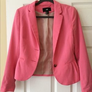 H&M Tailored Blazer - Pink