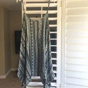 Blue/Black printed sundress🤗