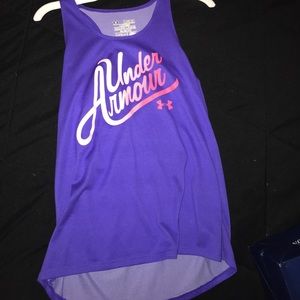 Under armor girls tank top!