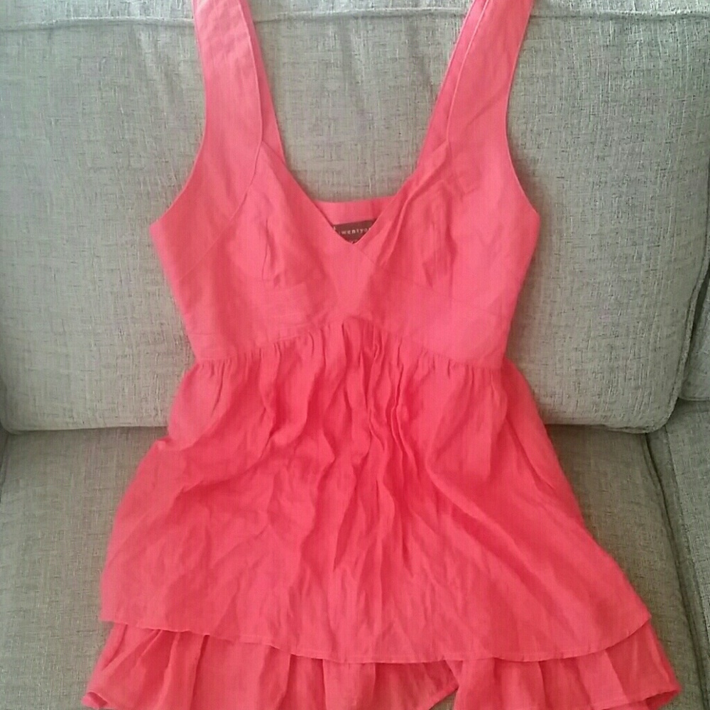 Coral Tunic Tank