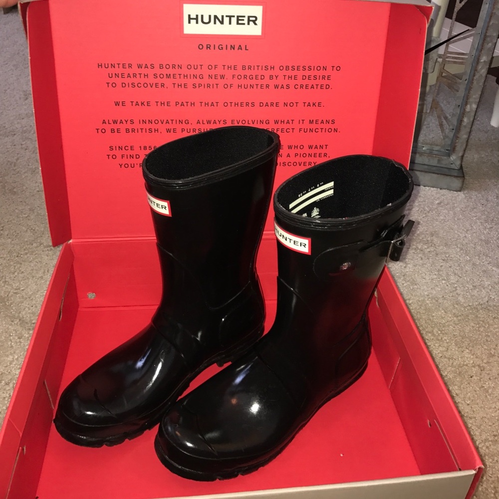 Hunter rain boots