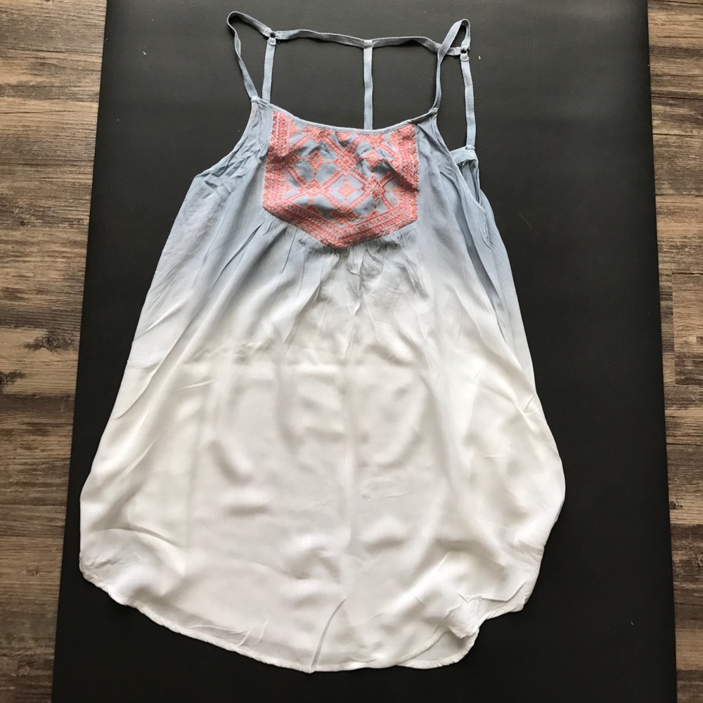 Spaghetti strap tank top