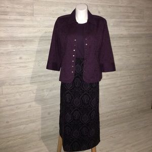 Skirt, tee and jacket sz 16/XL byChristopher&Banks