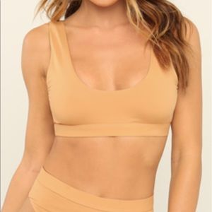 NEW Nude Bikini Top