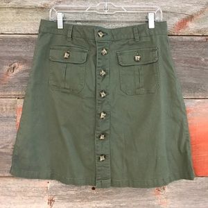 Democracy green skirt