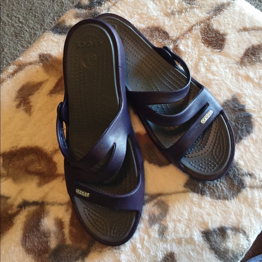 Crocs Sandals- Navy