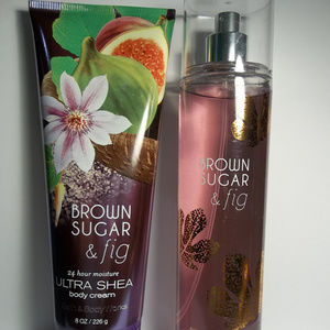 Bath & Body Works Brown Sugar & Fig Bundle