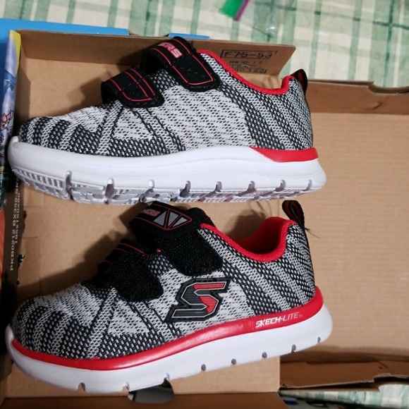 NEW*** BABY👶 Sketchers Skech-lite BABY SHOES - Picture 4 of 5