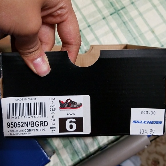 NEW*** BABY👶 Sketchers Skech-lite BABY SHOES - Picture 5 of 5