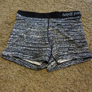 Large Nike Pro Compression shorts