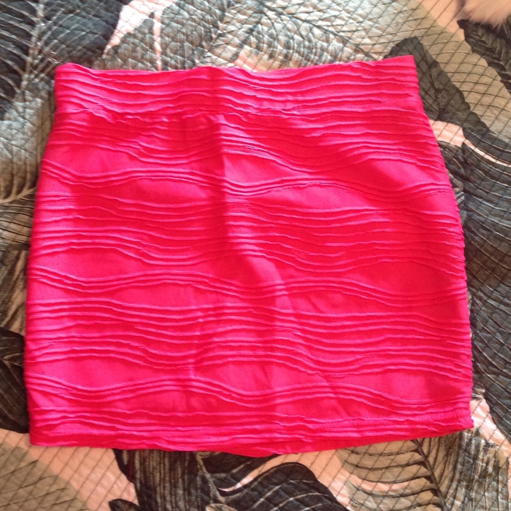 Hot Fuchsia Skirt