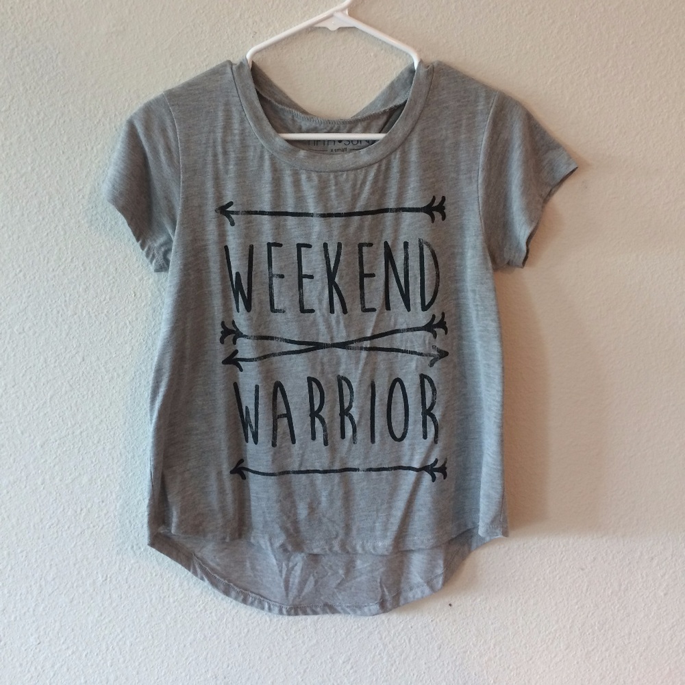 Fifth Sun Graphic Gray T-shirt