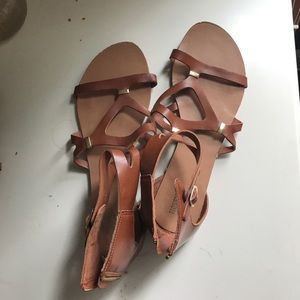 Mossimo brown, leather sandals