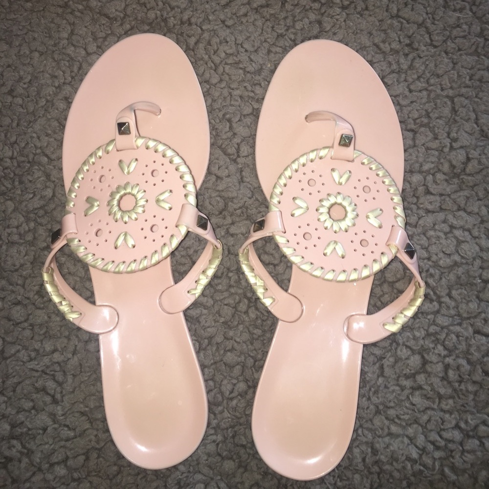 Jack Rogers jelly sandals