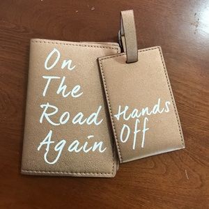 Passport cover & luggage tag