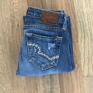 NWOT Big Star Nina Mid Rise Straight 24R