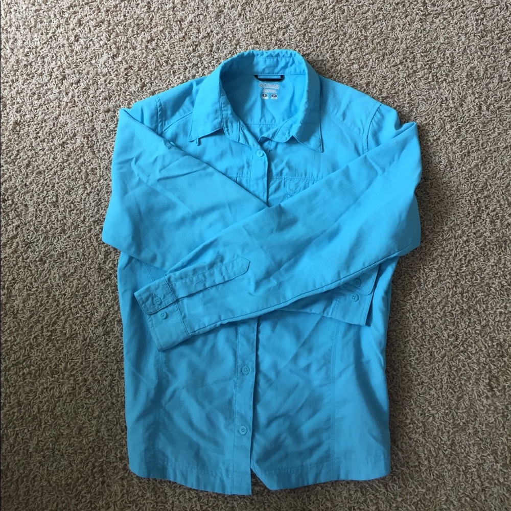 Columbia button down shirt
