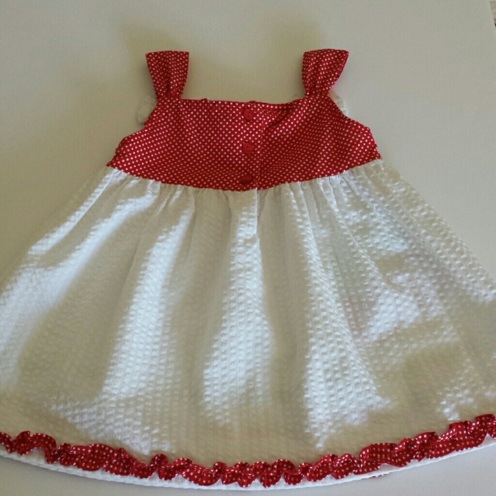 Youngland Baby Girls Size 18mo Dress - Picture 4 of 6