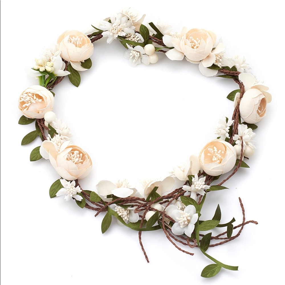 Vintage flower crown