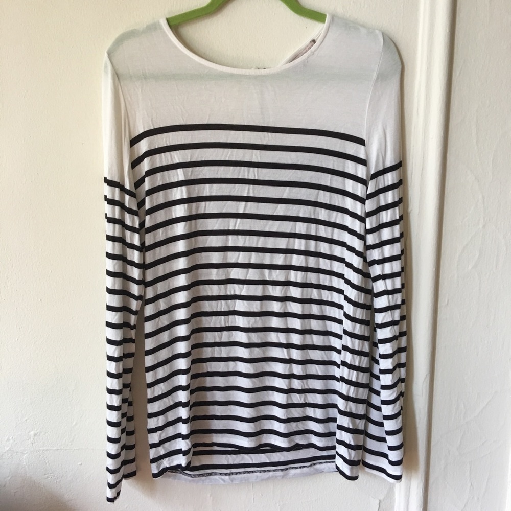 F21 Simple Stripe Shirt