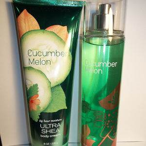 Bath & Body Works Cucumber Melon Bundle