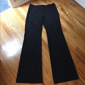 Black Gap Flare Office Pants size 6