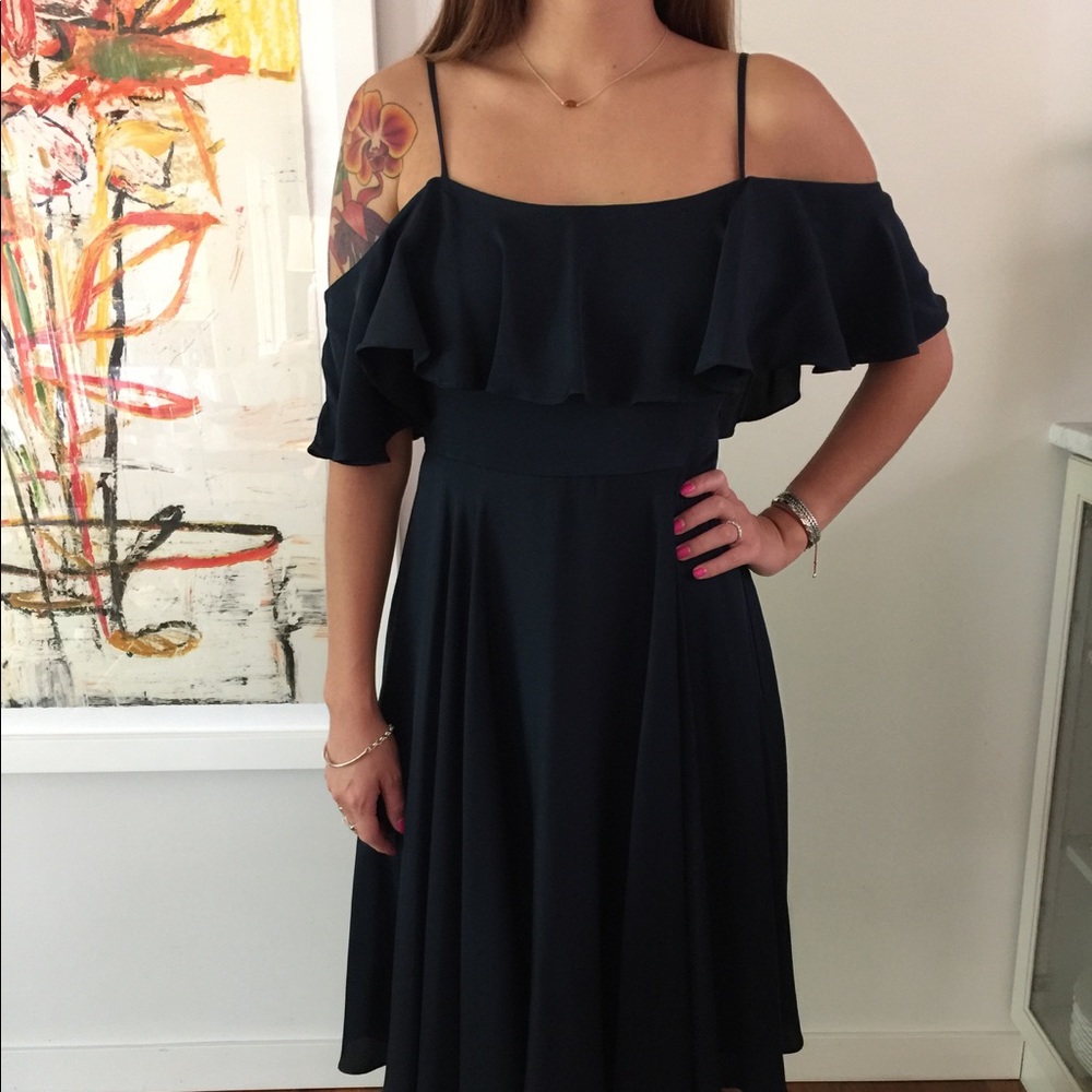 Milly Emmaline dress in navy blue size 6