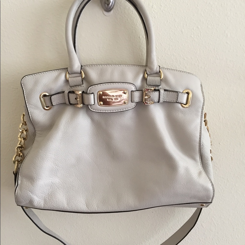 Micheal kors Hamilton vanilla purse
