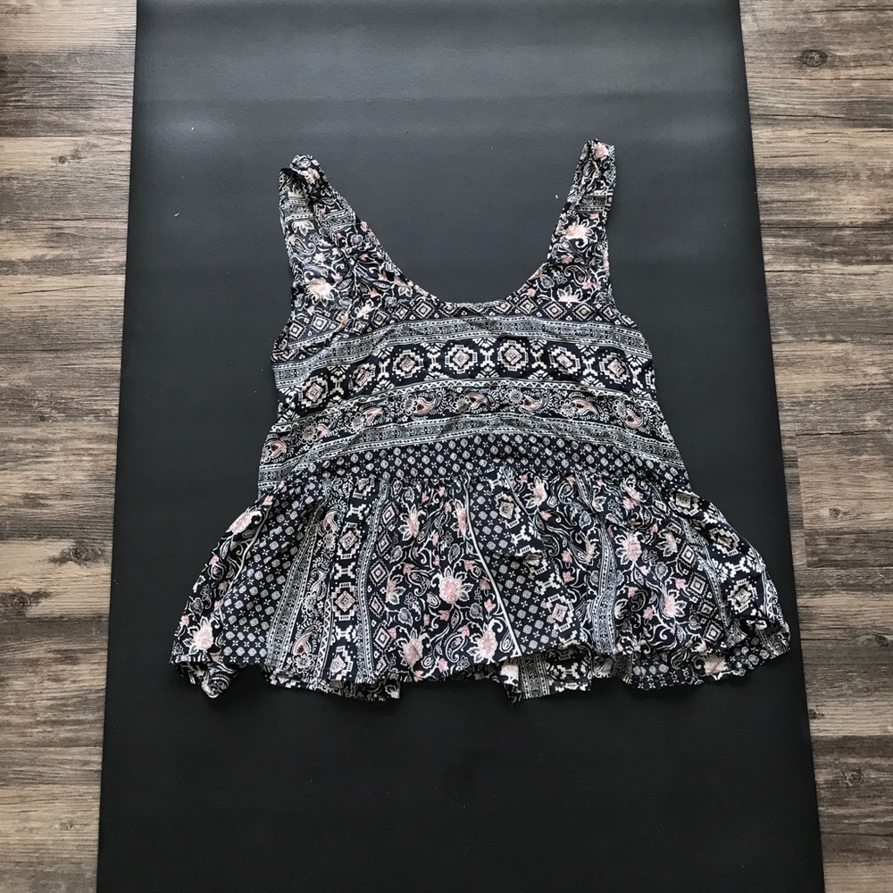 Tribal print tank top
