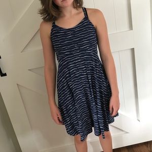 Blue old navy dress