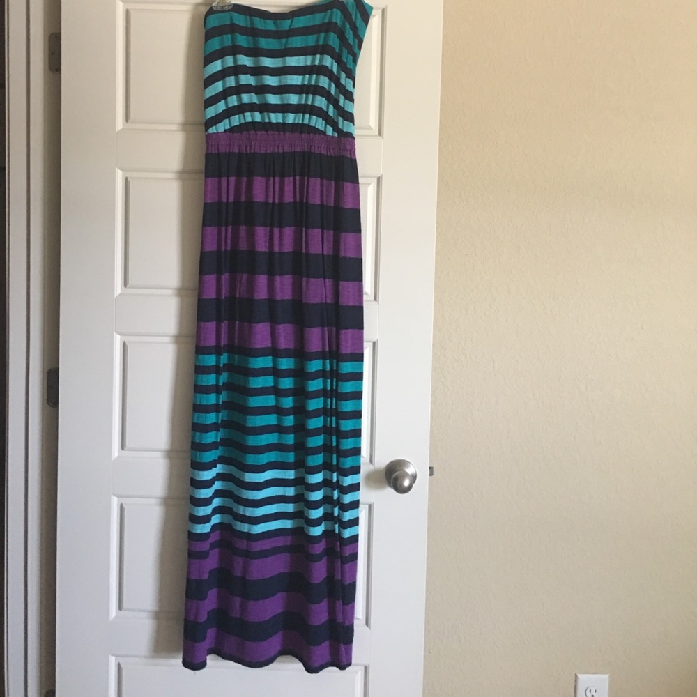 Express. Strapless summer dress. Size M.