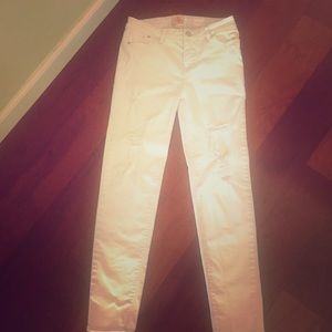 White Gb Girl Jeans
