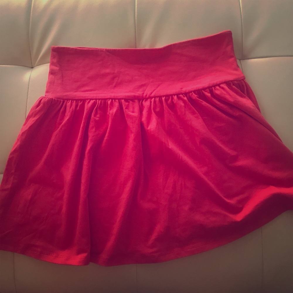 Moda international fit and flare skirt