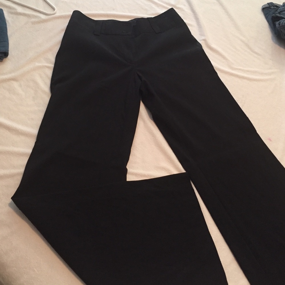 Black Express slacks