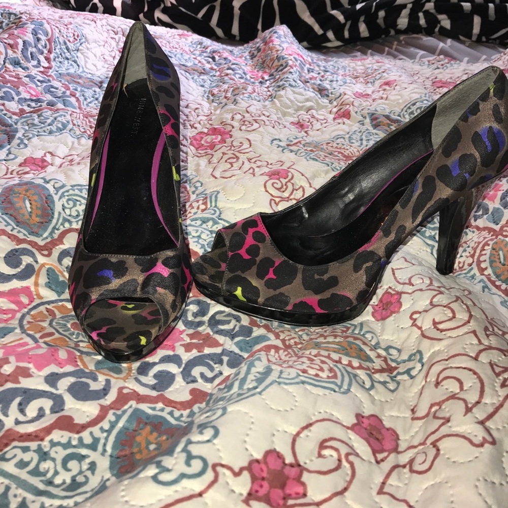 Adorable Cheetah Print Heels