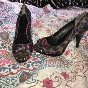 Adorable Cheetah Print Heels